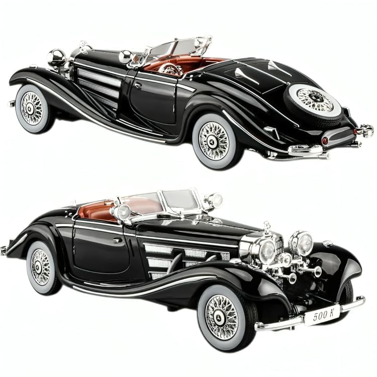 1:32 Merceedes Benz 500K - Black - image 4