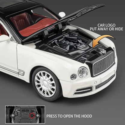 1:24 Bentlley Mulsanne - White - image 4