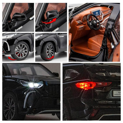 1:24 TOYOTA Crown Kluger - Black - image 4