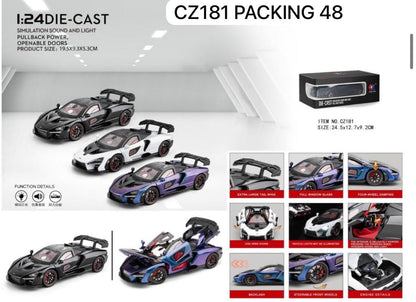 1:24 Mclaren Senna - White - image 2