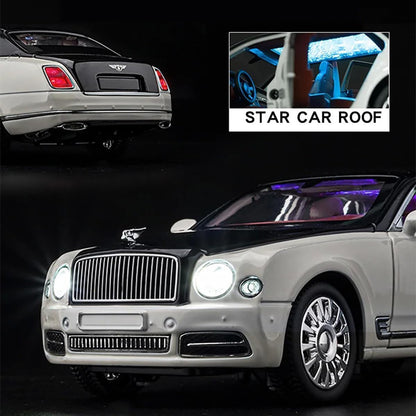 1:24 Bentlley Mulsanne - White - image 2