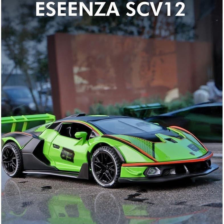 Diecast Metal Cars - Green - image 8