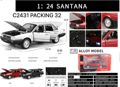 1:24 Volkswagon Santana - Multicolor - image 5