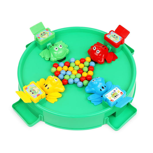 Hungry Frog Eat Beans Board Game for Kids 4 Players - Toylivo