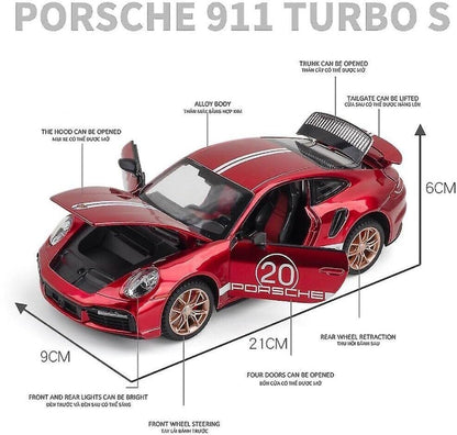 1:32 Porsche Carrera - Red - image 5