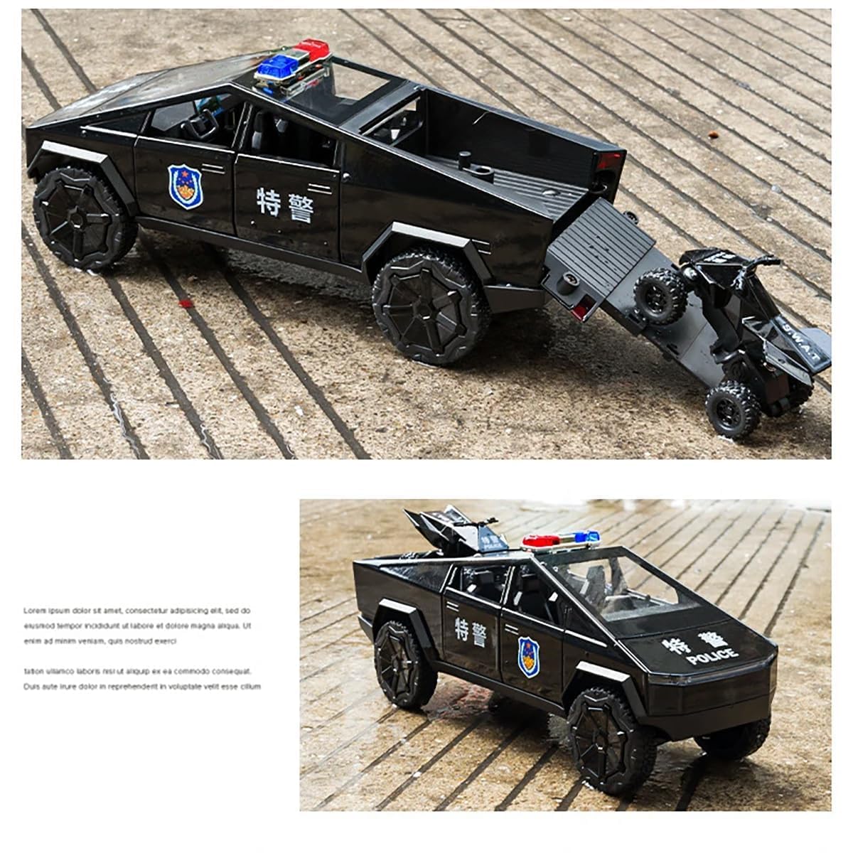 Police Tesla - Black - image 5