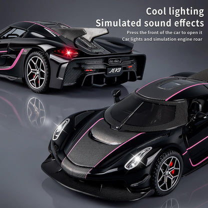 1:32 Koenigsegg Jesko - Black - image 2