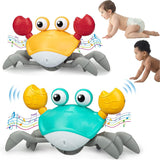 Toys Toylivo Crawling Crab Baby Toy for Kids Toddlers Infant Tummy Time Interact - Toylivo