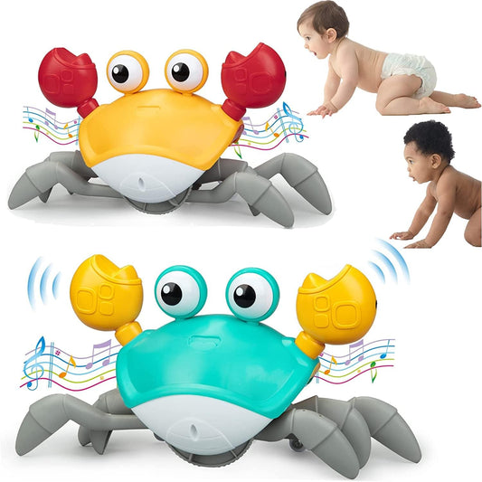Toys Toylivo Crawling Crab Baby Toy for Kids Toddlers Infant Tummy Time Interact - Toylivo