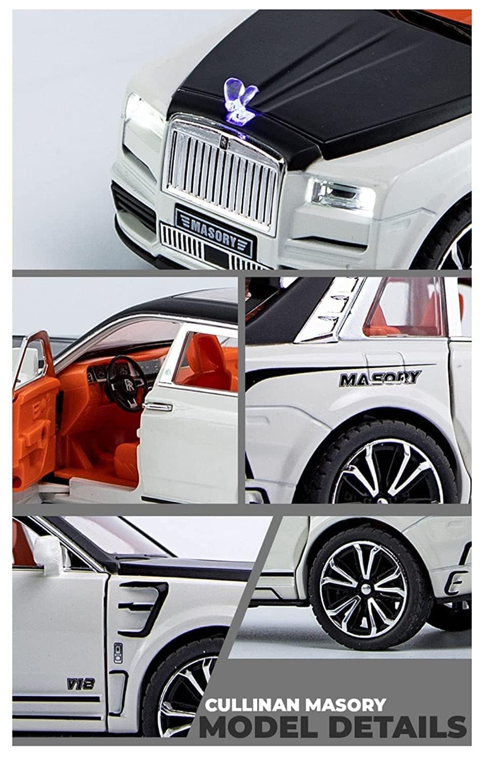 1:24 Rolls Royce Cullinan Masory - Red - image 3