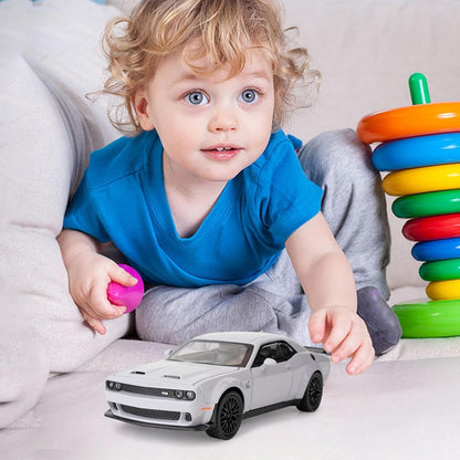 1:32 Hellcat Dodge Challenger SRT - Grey - image 2