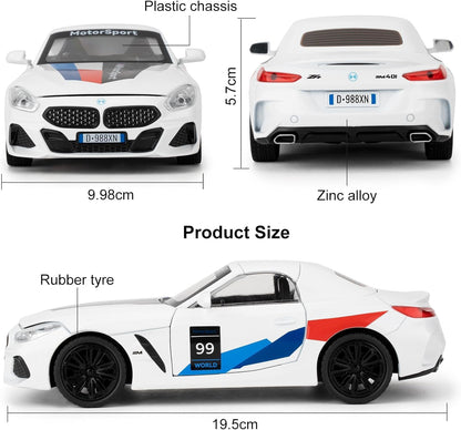 1:24 B-M-W Z4 - White - image 2