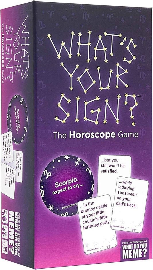 What's Your Sign. Horoscope Card Game | Fun Zodiac Party Game for Ki (Pack of 1) - Toylivo