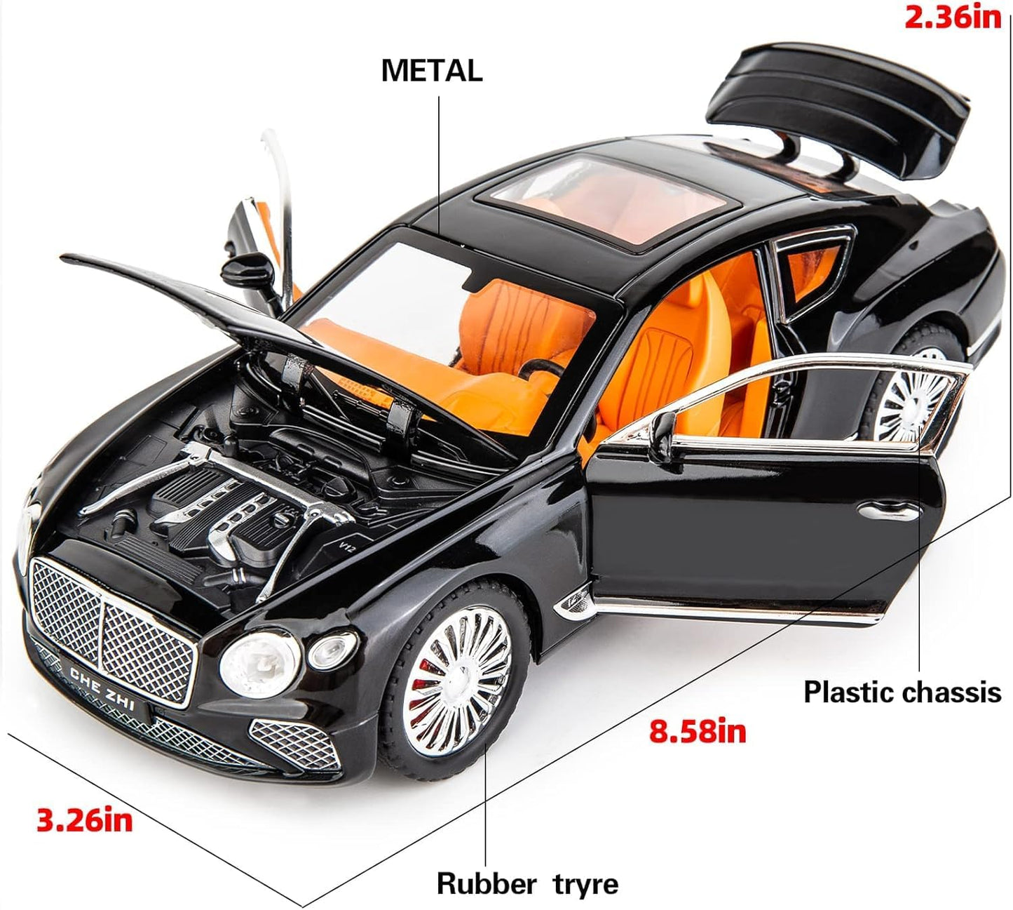 1:24 Bentley Continental GT-Multicolor - Multicolor - image 2
