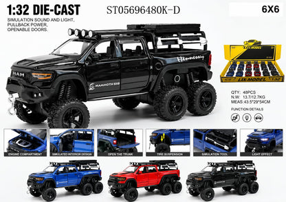 1:32 Dodge Tyrannosaurus Rex RAM 1500 TRX 6x6 - Multicolor - image 7