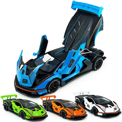 Diecast Metal Cars - Blue