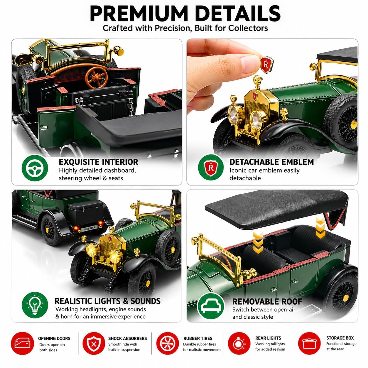 Die Cast Model Car - Multicolor - image 3