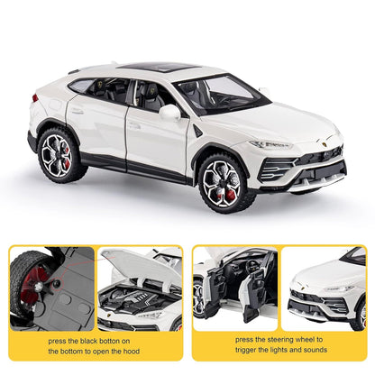 Lamborghini Urus-White - White - image 5