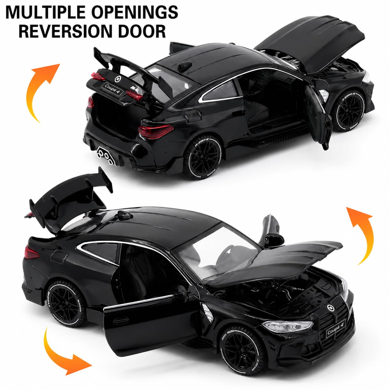 B-M-W M4 - Black - image 5