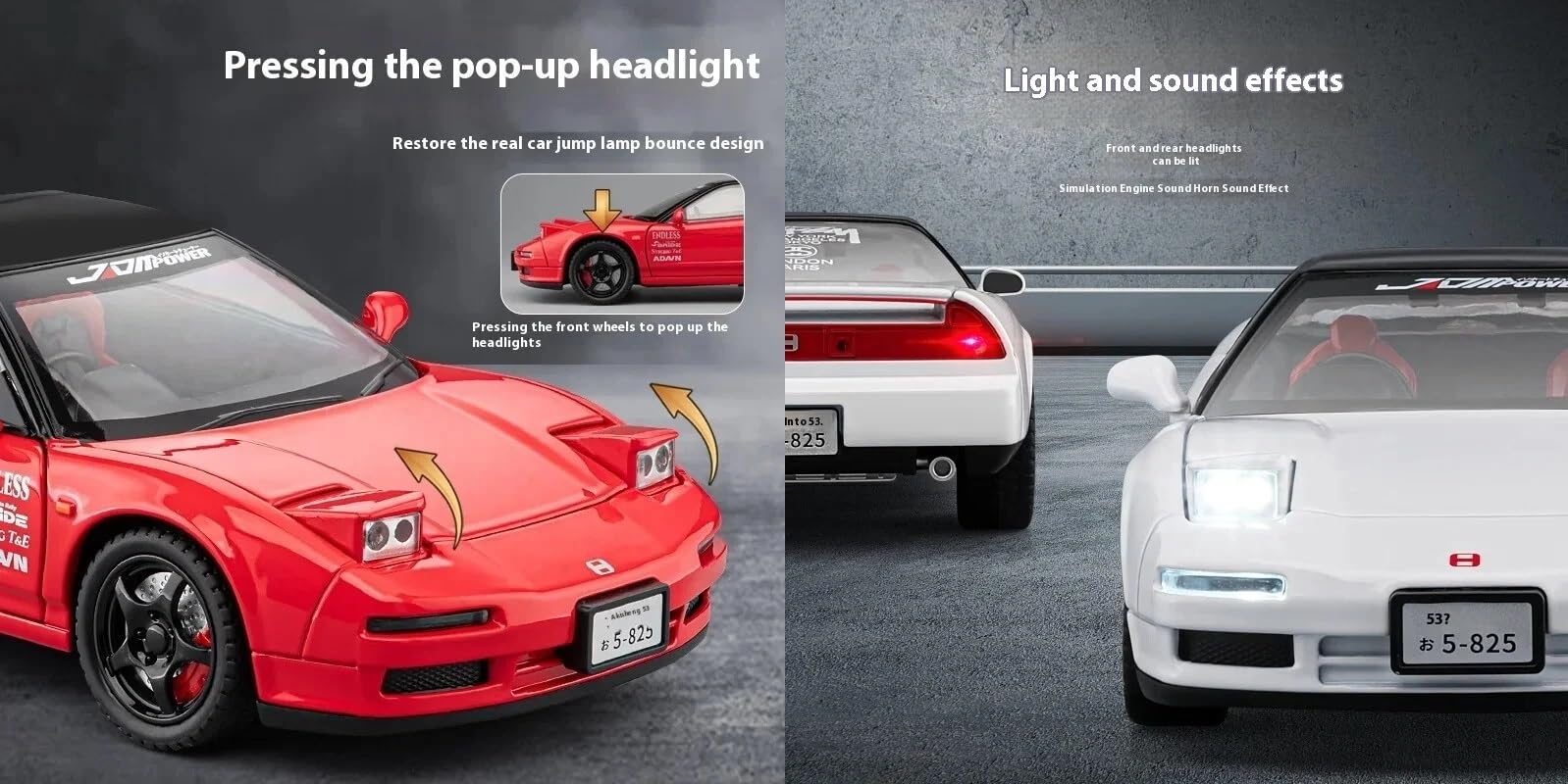 1:24 Honda Acura NSX NA1 - Multicolor - image 6