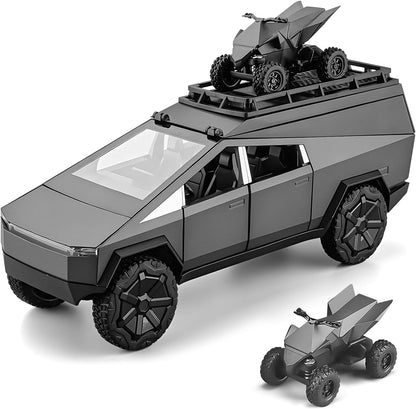 Tesla Cybertruck Camping RV Multicolor 1:24 - Multicolor