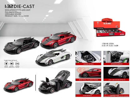1:32 Koenigsegg Jesko - Black - image 6