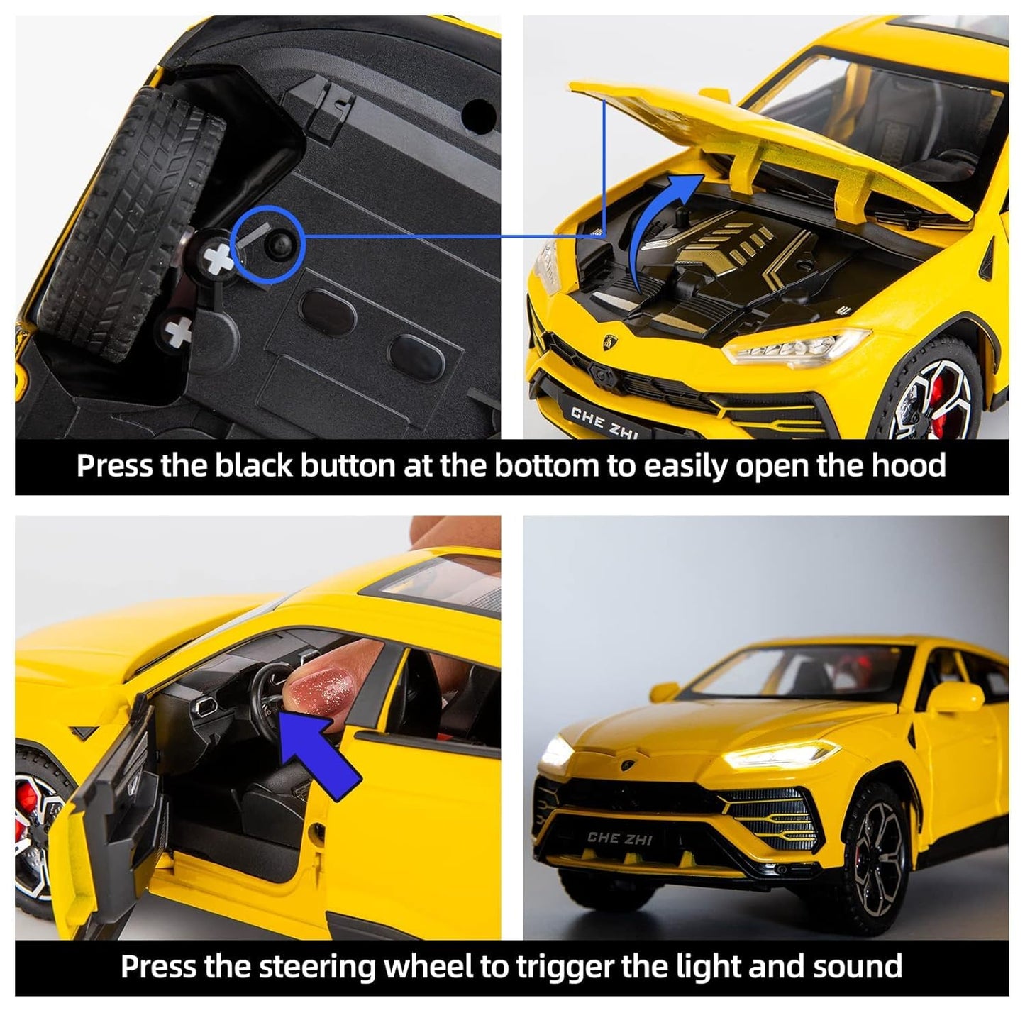Lamborghini Urus-Yellow - Yellow - image 5