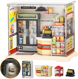 DIY Miniature House Kit - Convenience Store Theme - Toylivo
