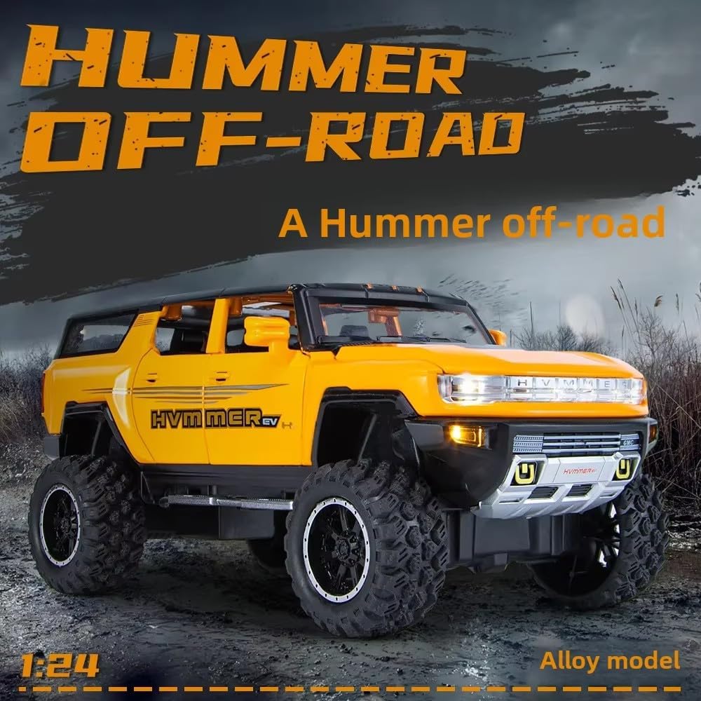 Hummer Off Road-Multicolor 1:24 - White - image 5