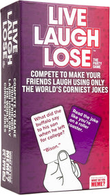 Live Laugh Lose Card Game | Funny Party for Friends & Family - Toylivo