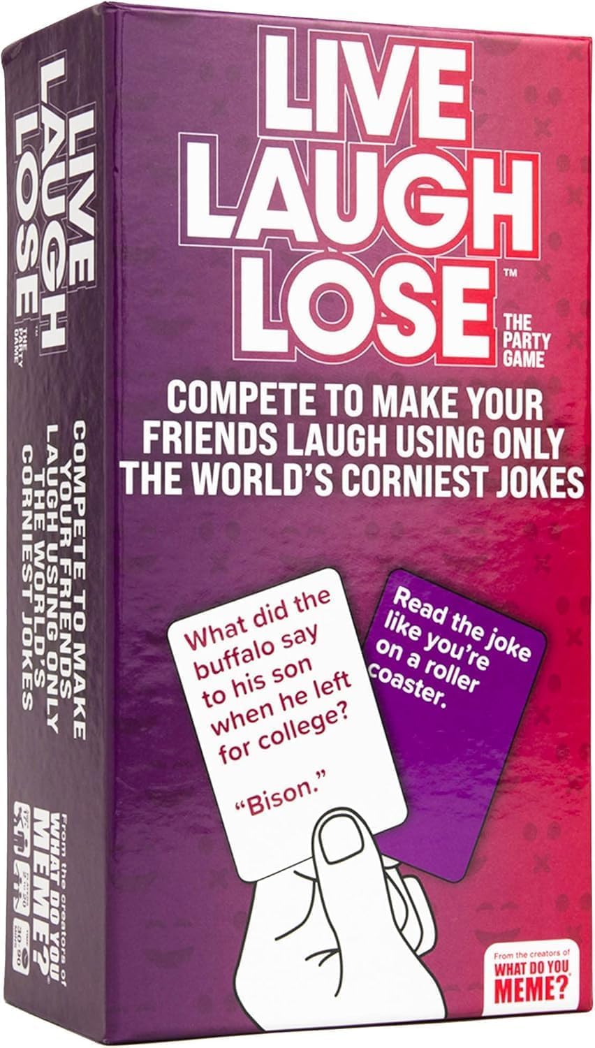 Live Laugh Lose Card Game | Funny Party for Friends & Family - Toylivo