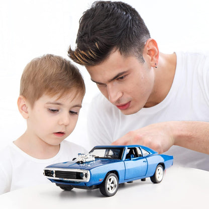 1:24 Dodge Charge F7 - Blue - image 5