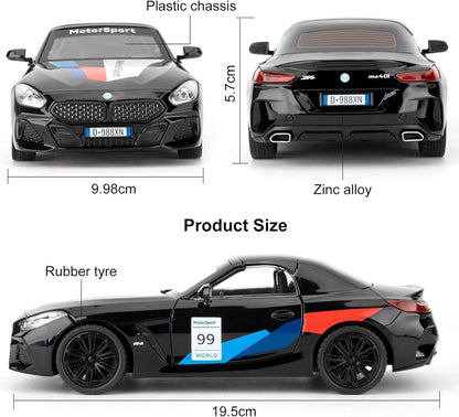 1:24 B-M-W Z4 - Black - image 3