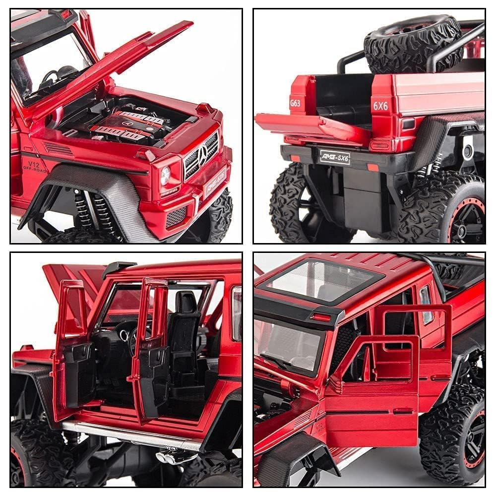 Mercedes AMG G63 6X6 - Red - image 4
