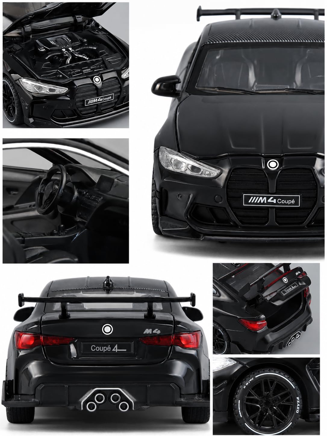 B-M-W M4 - Black - image 4