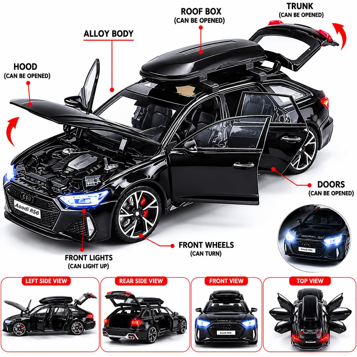 A-RS6 - Black - image 3