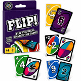Flip Card Game - Double-Sided Color Changing Card Game (2-10 Players, 7+ Years) - Toylivo