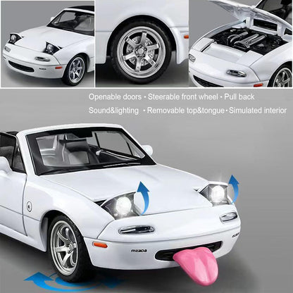1:32 Mazda Miata MX-5-White 1:32 - White - image 2