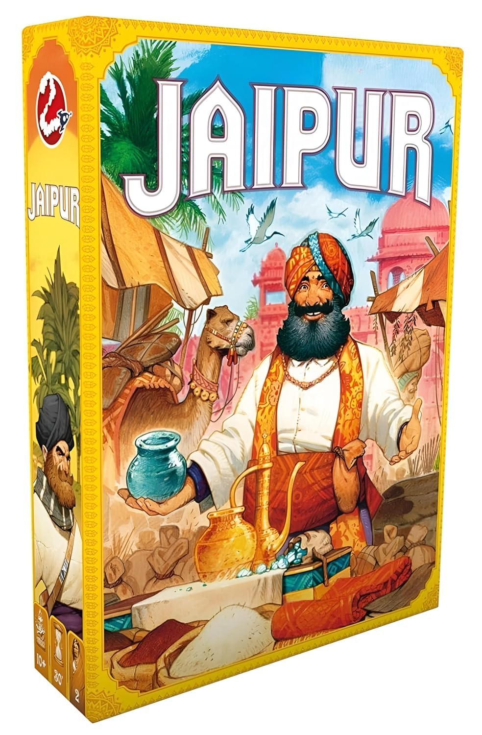 Buy, Sell & Win in The Colorful Bazaars of Rajasthan - Strategic 2 Player Tradin - Toylivo