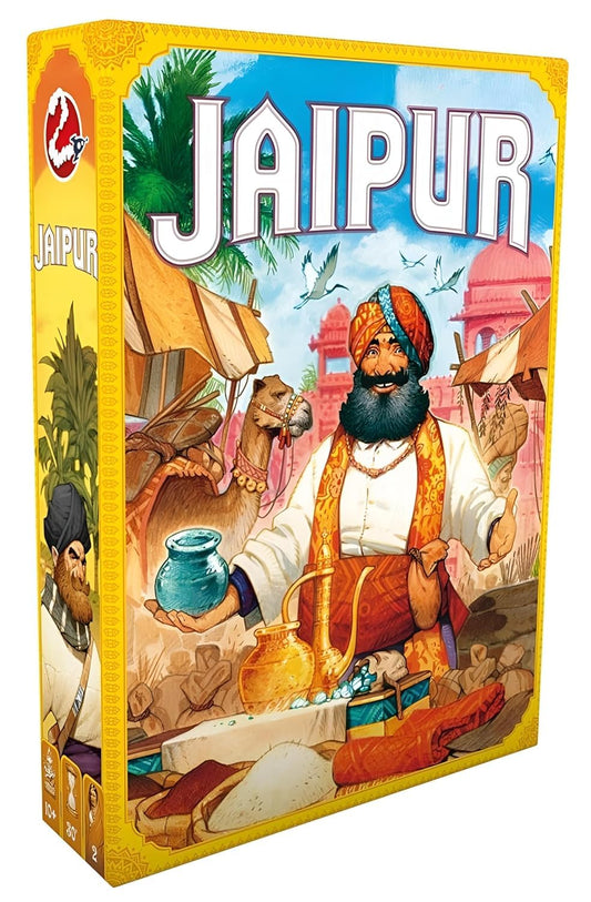 Buy, Sell & Win in The Colorful Bazaars of Rajasthan - Strategic 2 Player Tradin - Toylivo
