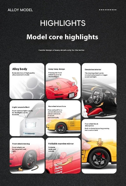 1:24 Honda Acura NSX NA1 - Multicolor - image 3