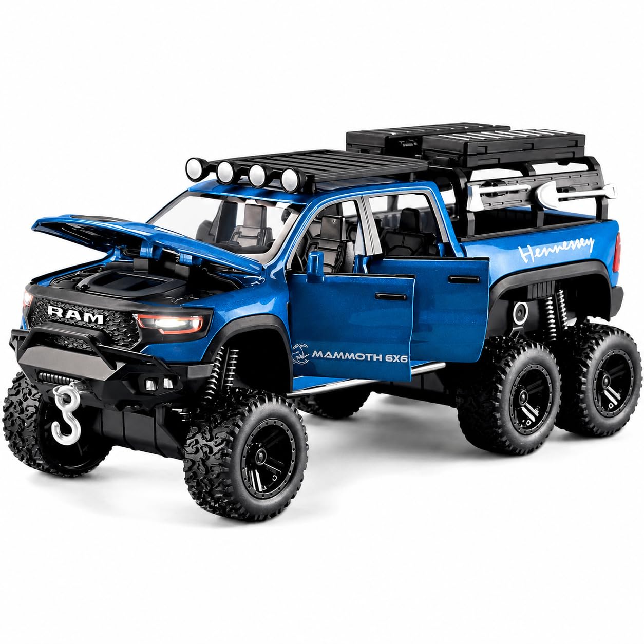 1:32 Dodge Tyrannosaurus Rex RAM 1500 TRX 6x6 - Multicolor