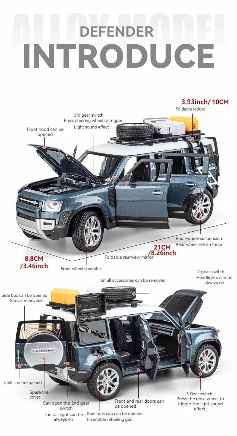 1:24 Defender Outdoor Adition - Multicolor - image 2