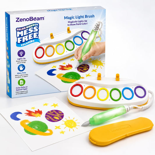 Toylivo Magic Light Brush for Kids | Mess Free Coloring & Reusable Painting Stat - Toylivo