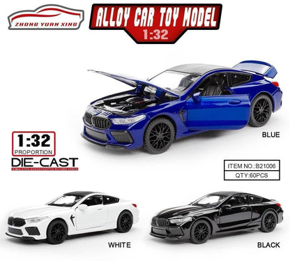 1:32 B-M-W M8 - Black - image 3