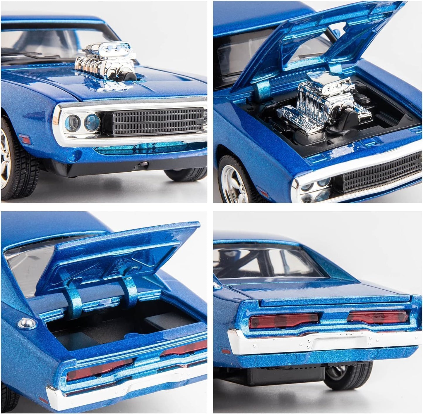 1:24 Dodge Charge F7 - Blue - image 4