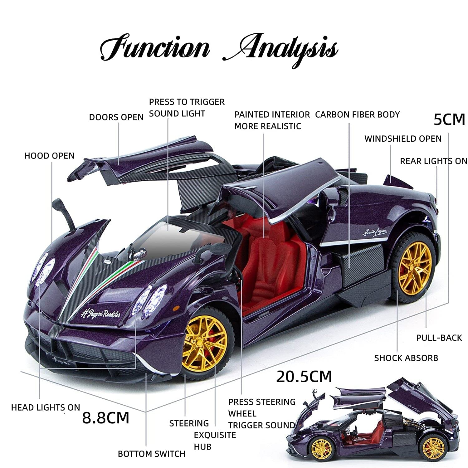 Pagani Huayira - Multicolor - image 2