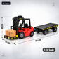 1:24 RC Flatbed Forklift Truck with Trailer, Light, Sound & Spray (11CH)