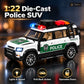 1:22 die-cast police SUV model – features