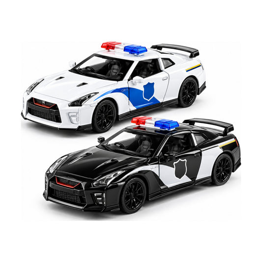 1:32 Die-Cast Police Sports Car Model – all colours